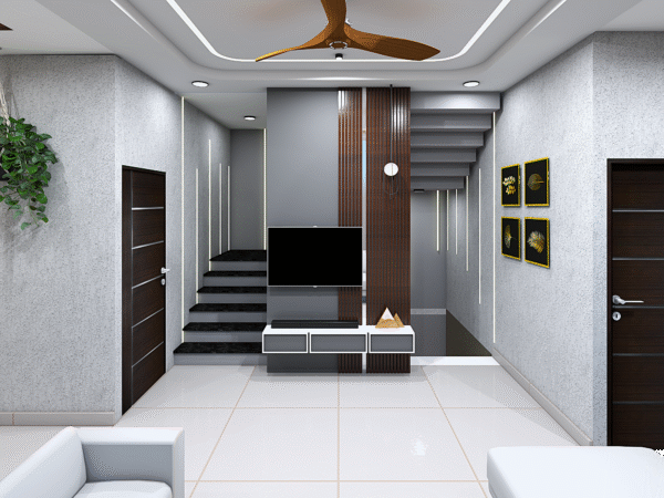 30x40 3D Elevation & Interior Design – Modern Style | CozyCraft Homes - Image 5