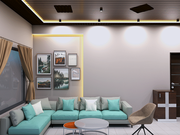 30x40 Duplex Villa – 3D Elevation & Interior Design | CozyCraft Homes - Image 3