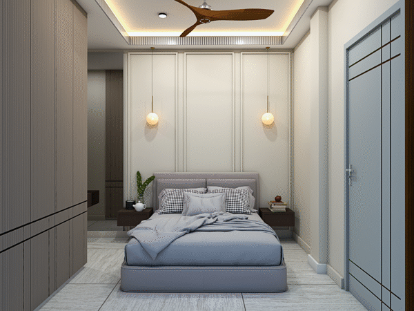 Minimal Bedroom Interior Design – Elegant & Space-Saving | CozyCraft Homes
