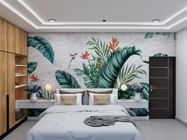 14x18 Master Bedroom Interior Design – Modern & Space-Efficient | CozyCraft Homes