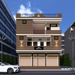 30x40 3D Elevation & Interior Design – Modern Style | CozyCraft Homes