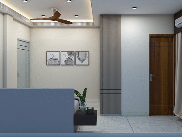 Minimal Bedroom Interior Design – Elegant & Space-Saving | CozyCraft Homes - Image 2