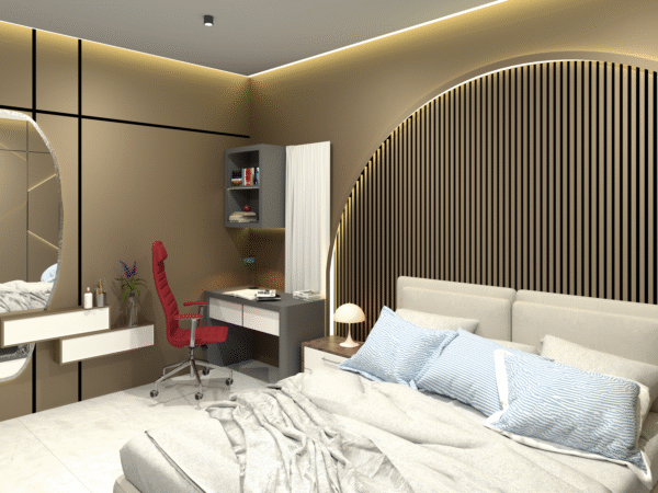 3BHK Duplex House Elevation – 30x40 Vastu Compliant Design | CozyCraft Homes - Image 2