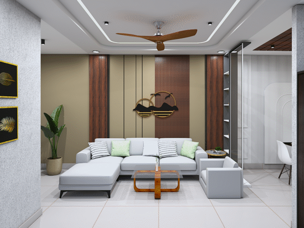 30x40 3D Elevation & Interior Design – Modern Style | CozyCraft Homes - Image 3