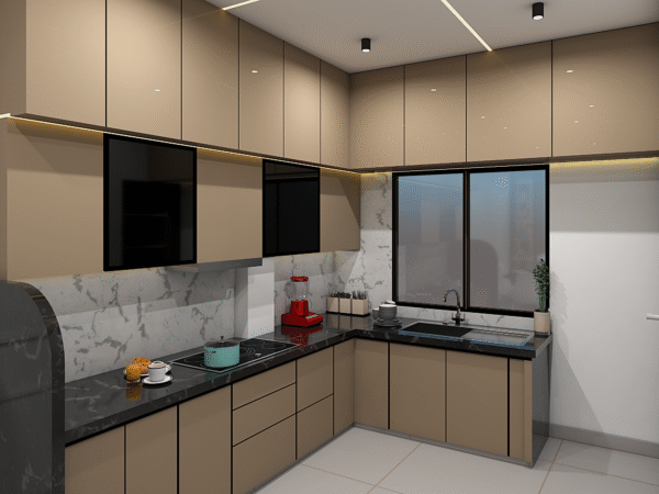 30x40 3D Elevation & Interior Design – Modern Style | CozyCraft Homes - Image 2