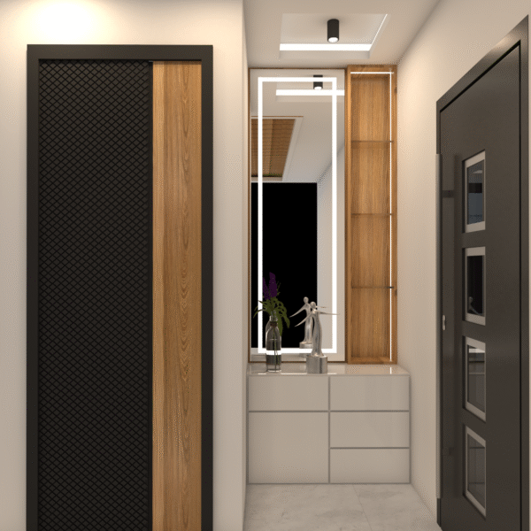 2BHK Interior 3D Design Only | CozyCraft Homes - Image 4