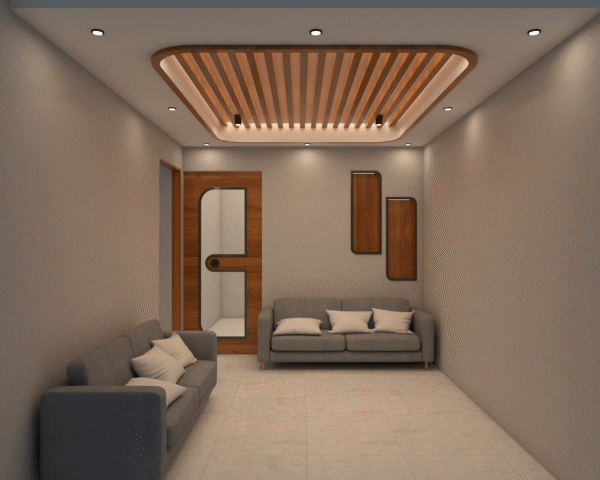 Farmhouse Interior 3D Design – Bedrooms, Living & Bath | CozyCraft Homes - Image 7