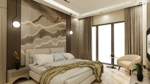 MODERN SIMPLE BEDROOM DESIGN