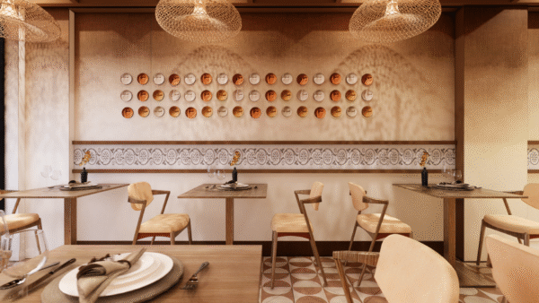 Cozzy Café 3D Interior Design – Warm & Inviting Café Concept by CozyCraft Homes - Image 3