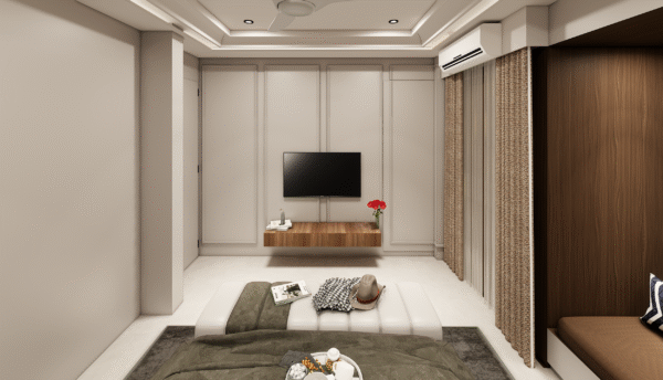 Modern Bedroom Interior Design – Tailored Comfort & Style | CozyCraft Homes - Image 4