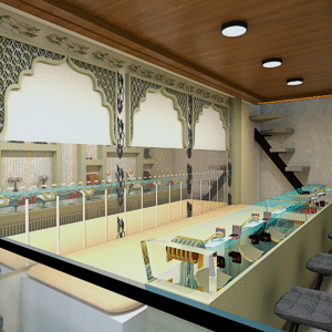 Jewellery Shop Interior Design – 20x15 Two-Floor Layout | CozyCraft Homes