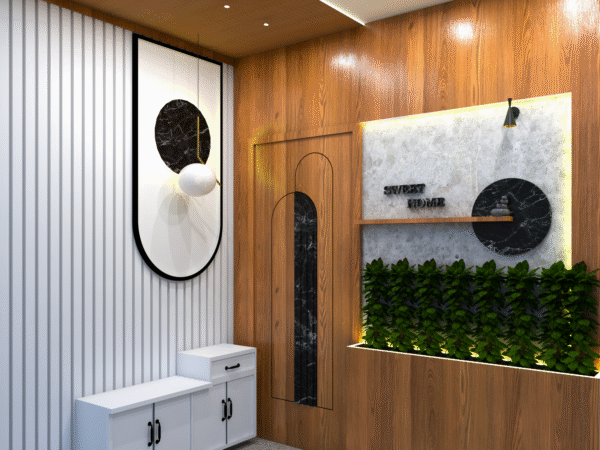 2BHK Interior 3D Design Only | CozyCraft Homes