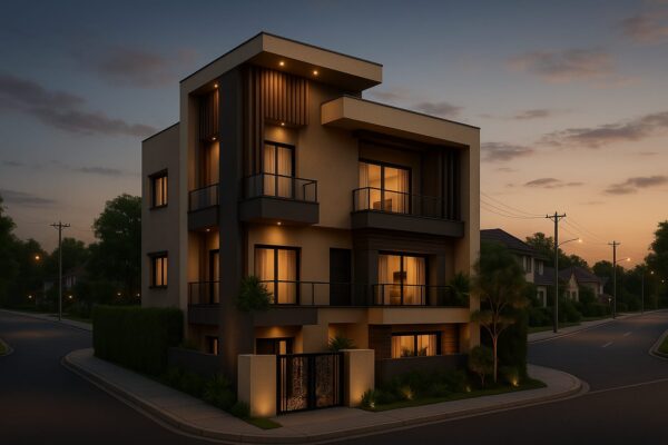 40x50 House Plan Layout with 3D Elevation – Modern Vastu Design | CozyCraft Homes - Image 2
