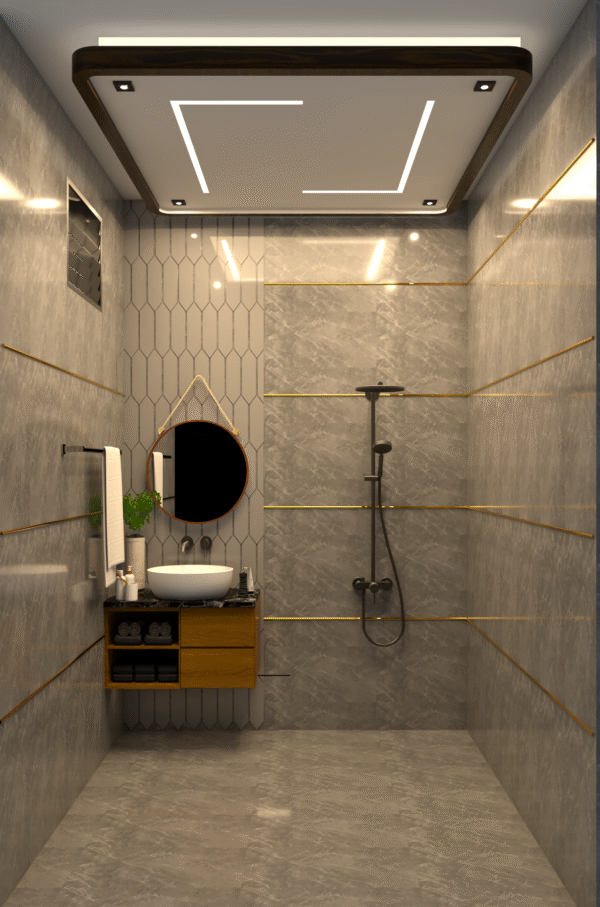 Farmhouse Interior 3D Design – Bedrooms, Living & Bath | CozyCraft Homes - Image 9